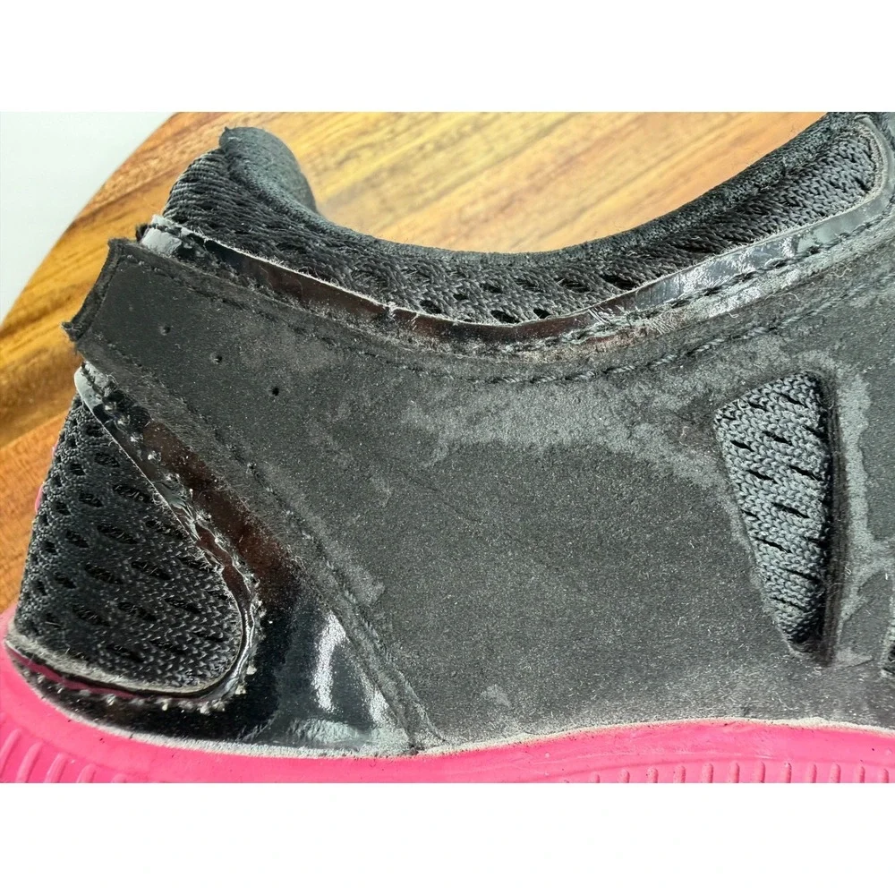 RBX Live Life Active Women's 7 1/2 Running Shoes Black‎ Pink Sneakers 1027